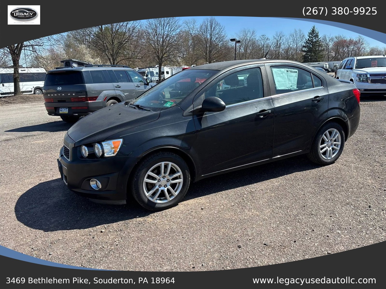 Used 2013 Chevrolet Sonic LT w/ Wheels and Fog Lamp Package image 2