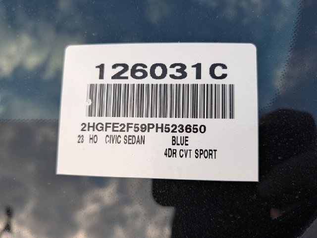 Used 2023 Honda Civic Sport image 34