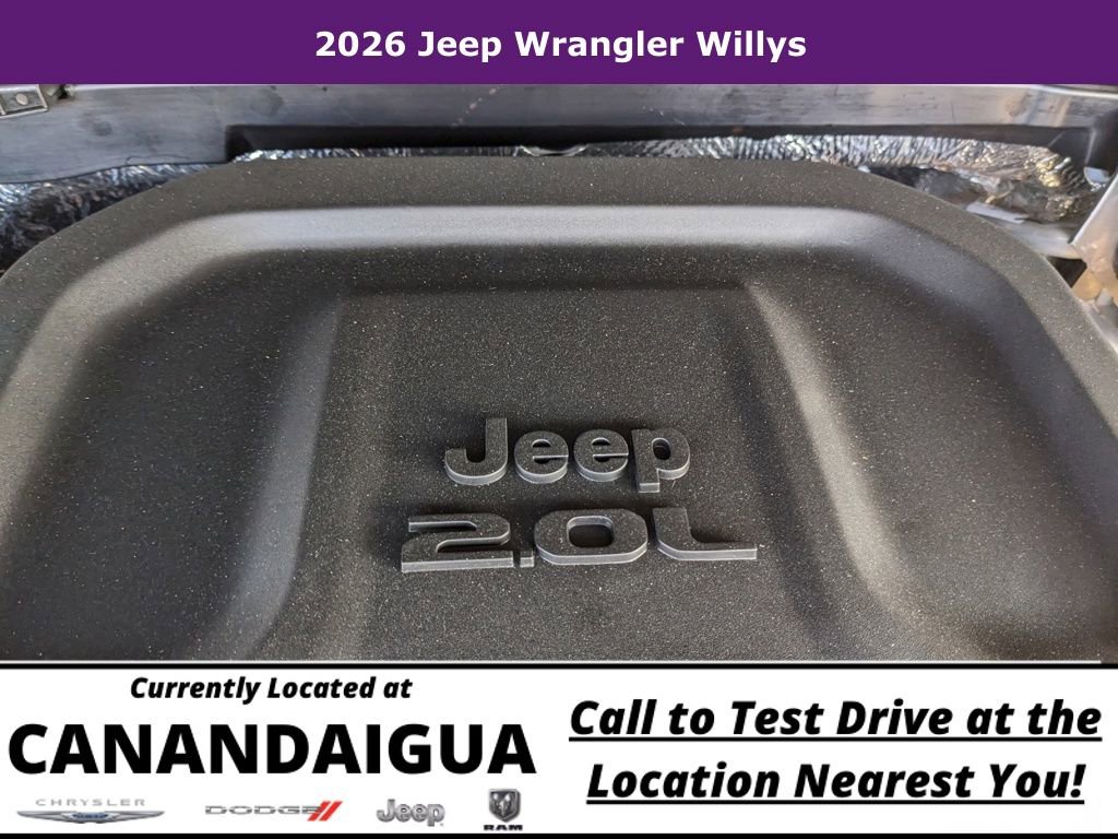 New 2026 Jeep Wrangler Unlimited Sport AWD/4WD image 25