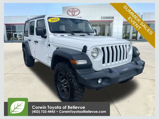 Used 2018 Jeep Wrangler Unlimited Sport AWD/4WD image 1