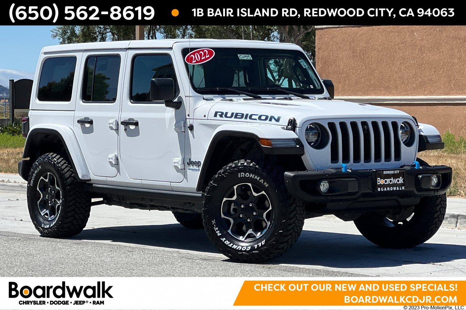 Used 2022 Jeep Wrangler Unlimited Rubicon 4xe w/ Steel Bumper Group