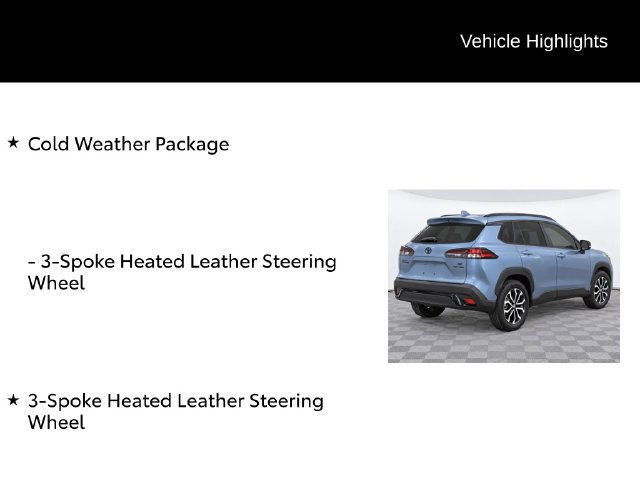 Certified 2026 Toyota Corolla Cross AWD Hybrid w/ Cold Weather Package image 7
