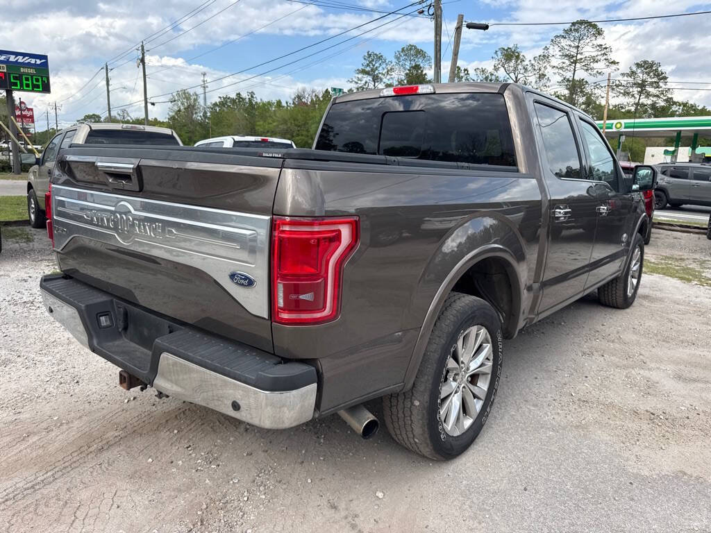 Used 2015 Ford F150 King Ranch w/ Equipment Group 601A Luxury AWD/4WD image 6