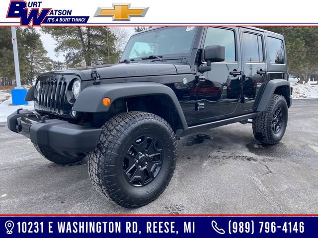 Used 2017 Jeep Wrangler Unlimited Willys image 1
