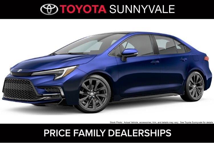 New 2025 Toyota Corolla XSE FWD image 1