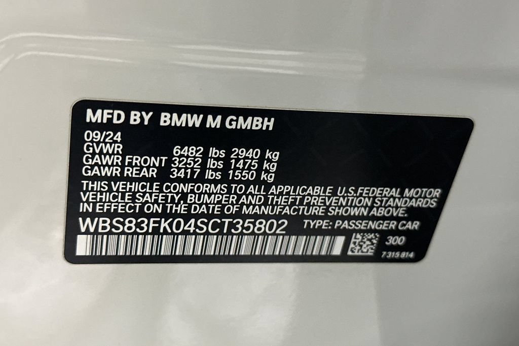 Used 2025 BMW M5 w/ Carbon Package AWD/4WD image 37