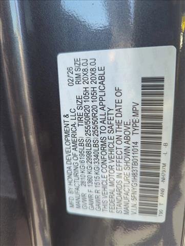 New 2026 Honda Pilot Elite image 22