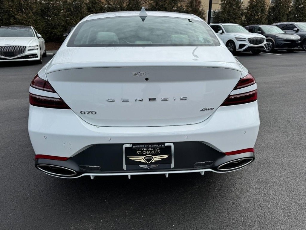 Certified 2025 Genesis G70 2.5T w/ Sport Prestige Package image 4