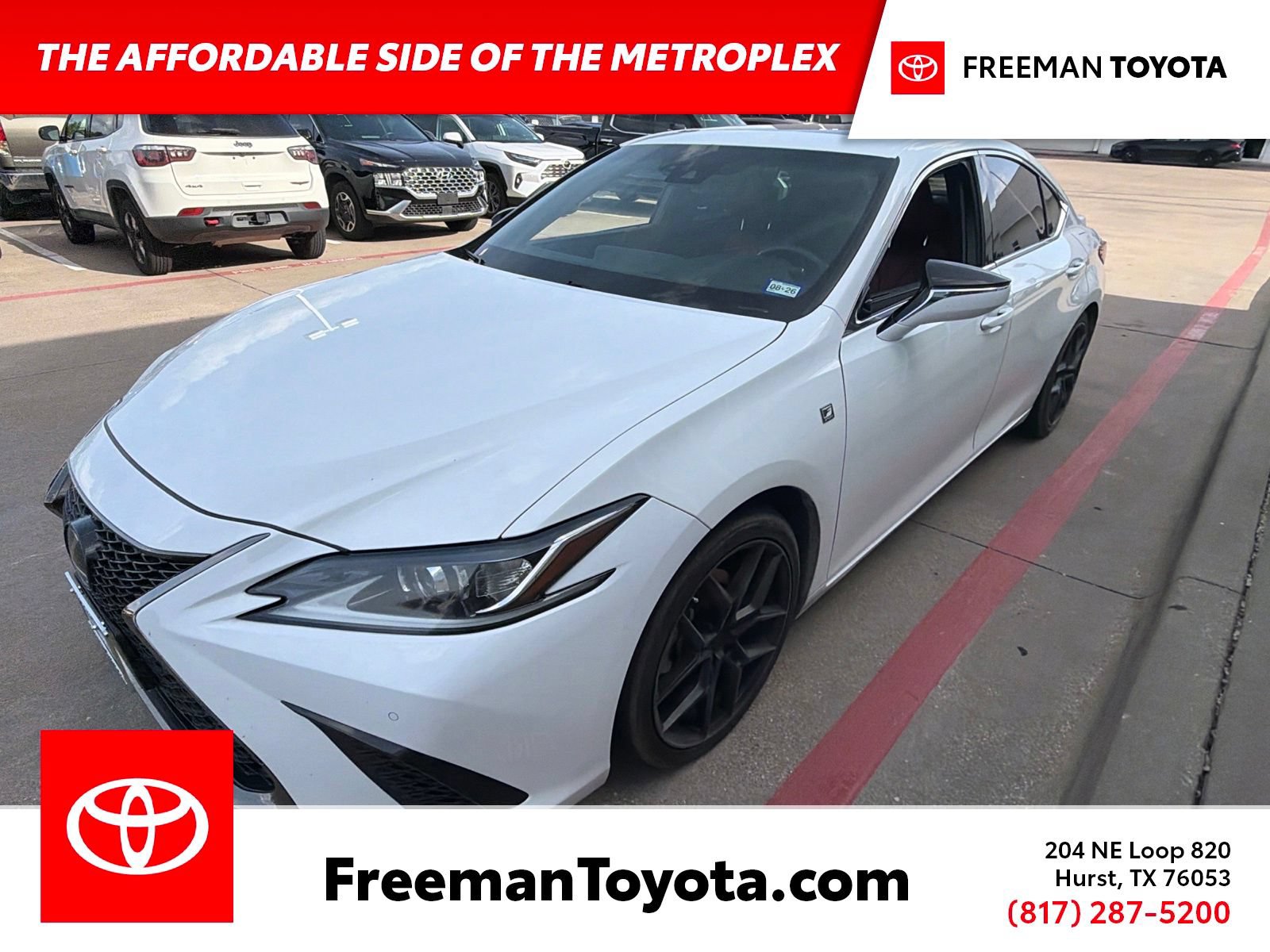 Used 2019 Lexus ES 350 F Sport w/ Accessory Package 2