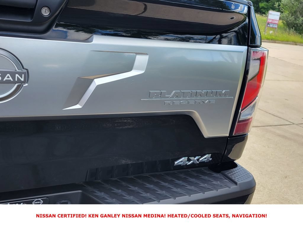 Certified 2023 Nissan Titan Platinum Reserve w/ Off Road Protection Package AWD/4WD image 16