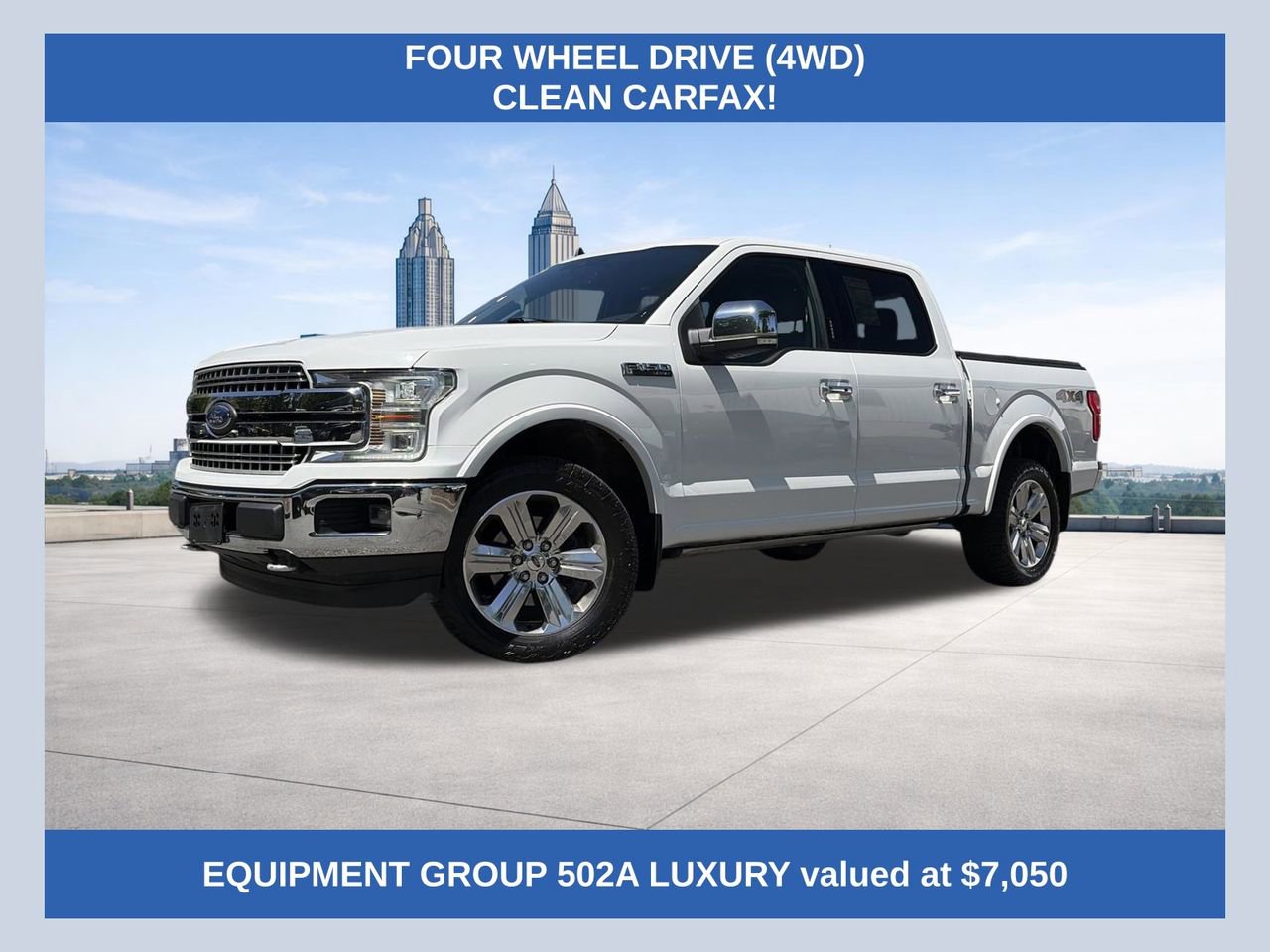 Used 2019 Ford F150 Lariat w/ Equipment Group 502A Luxury AWD/4WD image 1