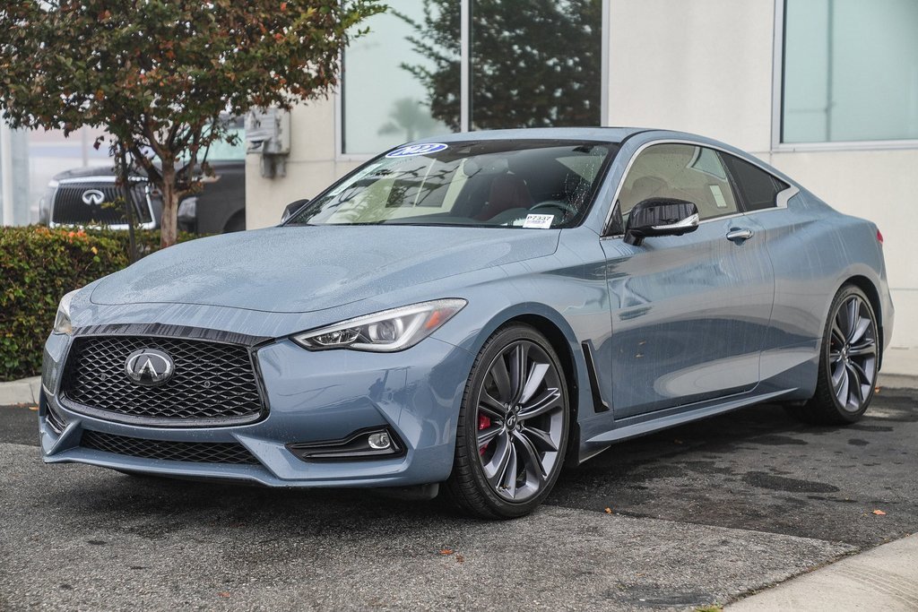 Certified 2022 INFINITI Q60 Red Sport 400 w/ Cargo Package image 3