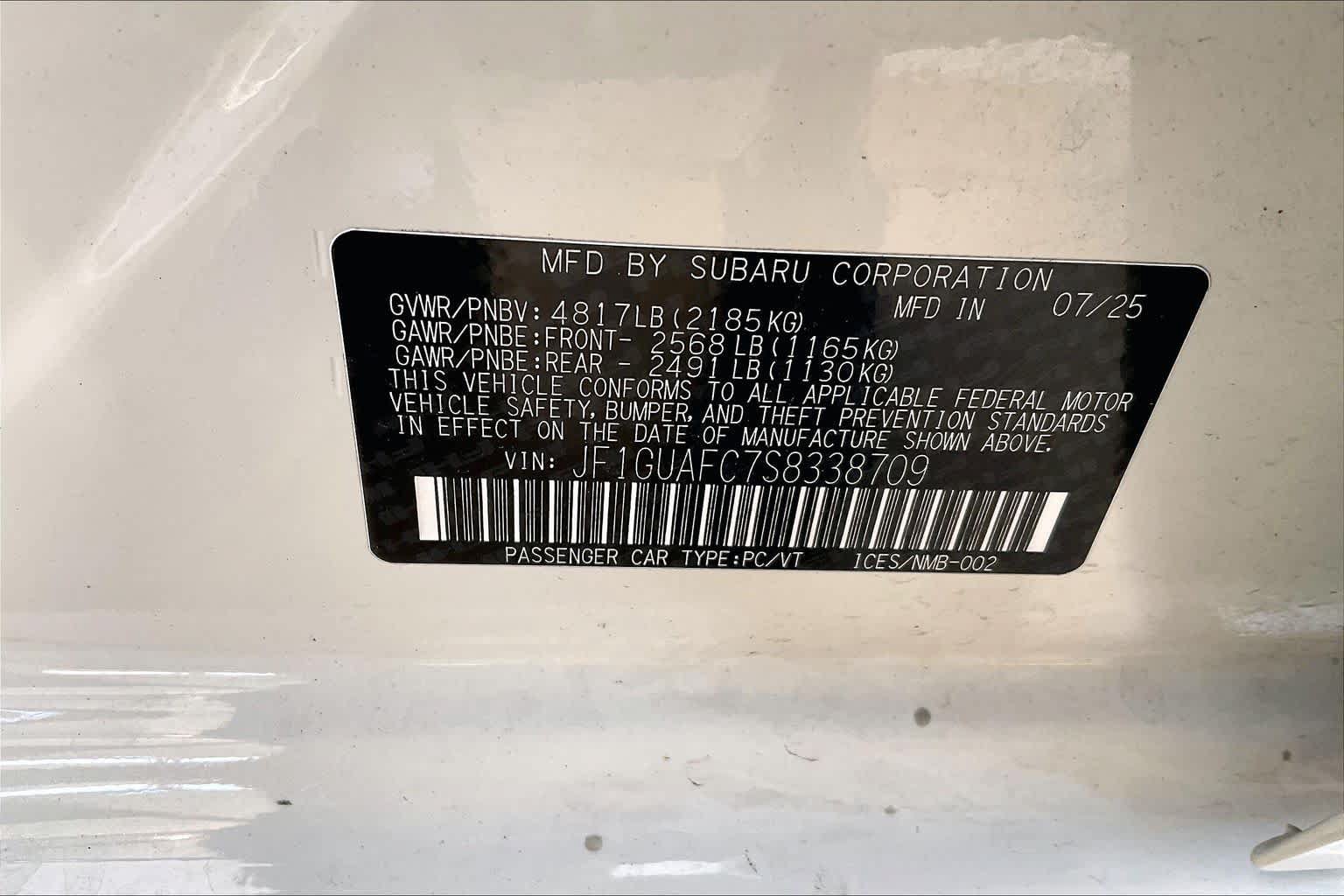 Used 2025 Subaru Impreza 2.0i Sport AWD/4WD image 34