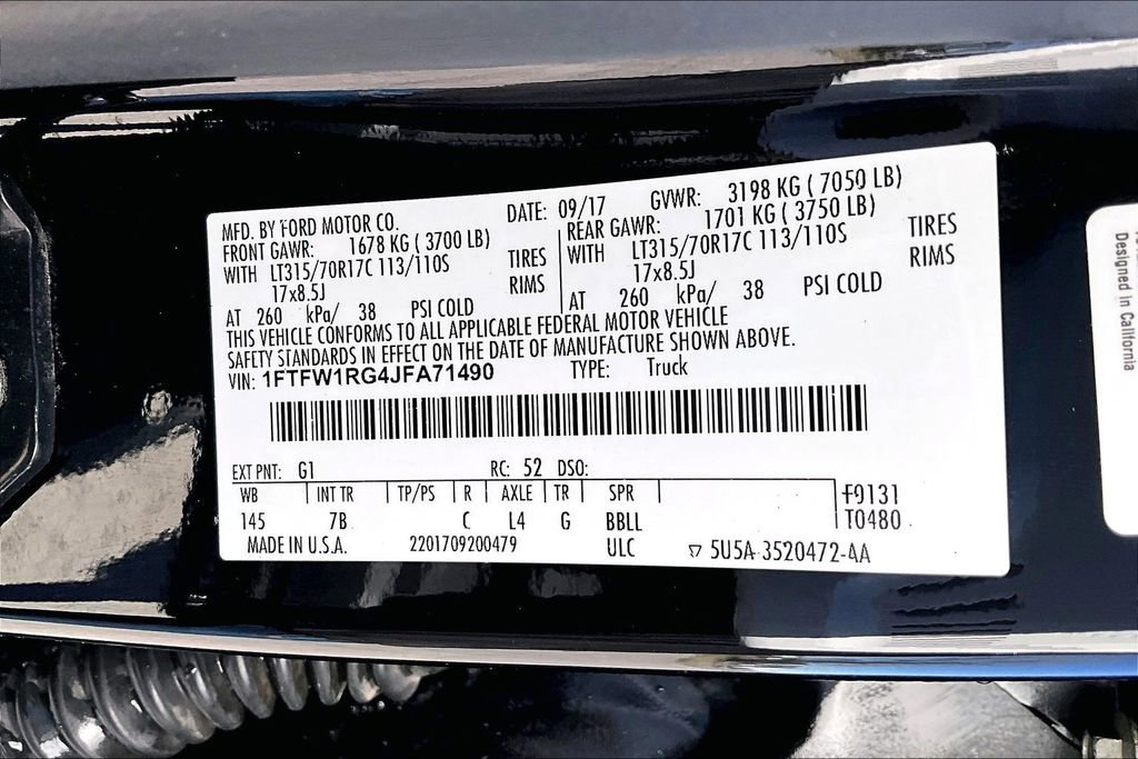 Used 2018 Ford F150 Raptor image 29