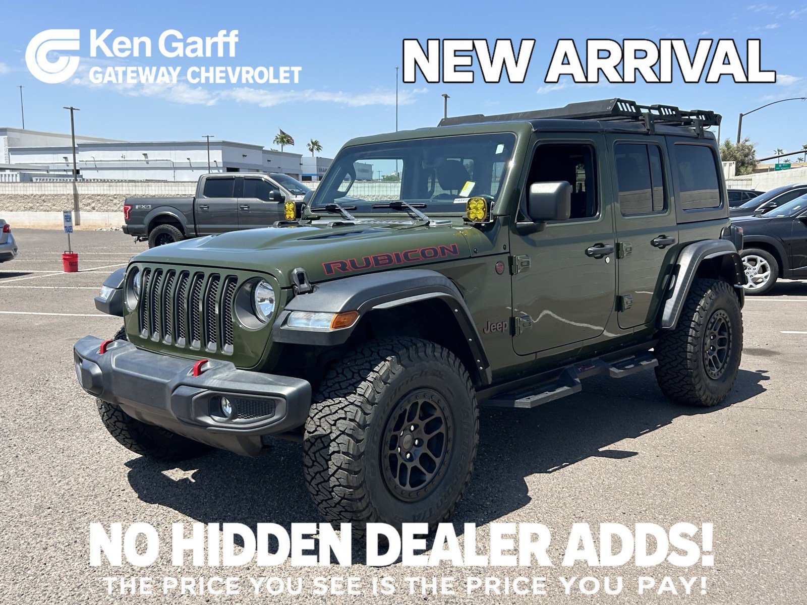 Used 2021 Jeep Wrangler Unlimited Rubicon w/ Xtreme Recon 35" Tire Package AWD/4WD image 1