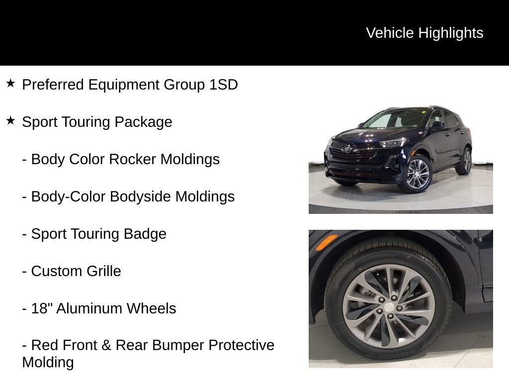 Used 2020 Buick Encore GX Select w/ Sport Touring Package AWD/4WD image 7