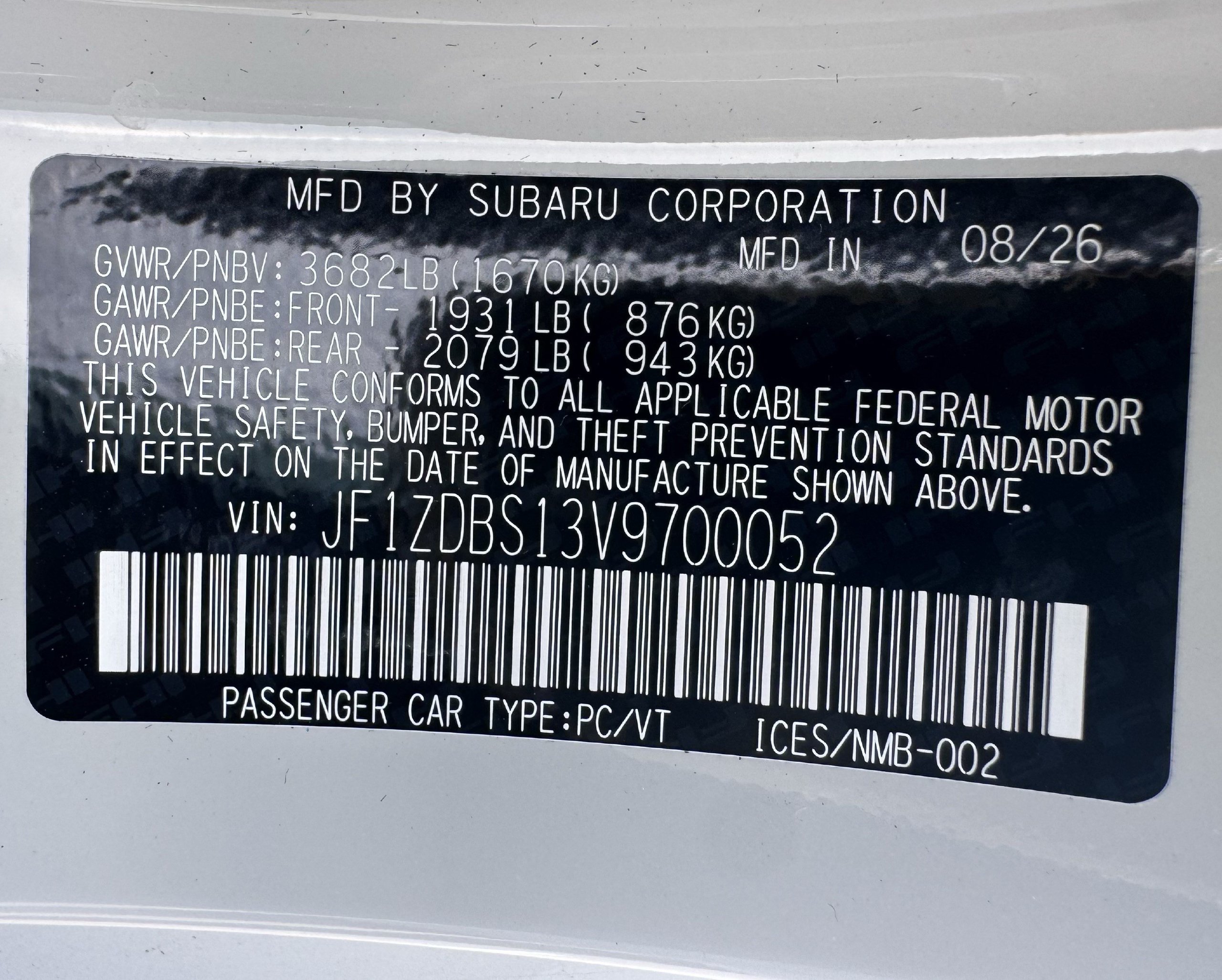 New 2027 Subaru BRZ tS RWD image 25