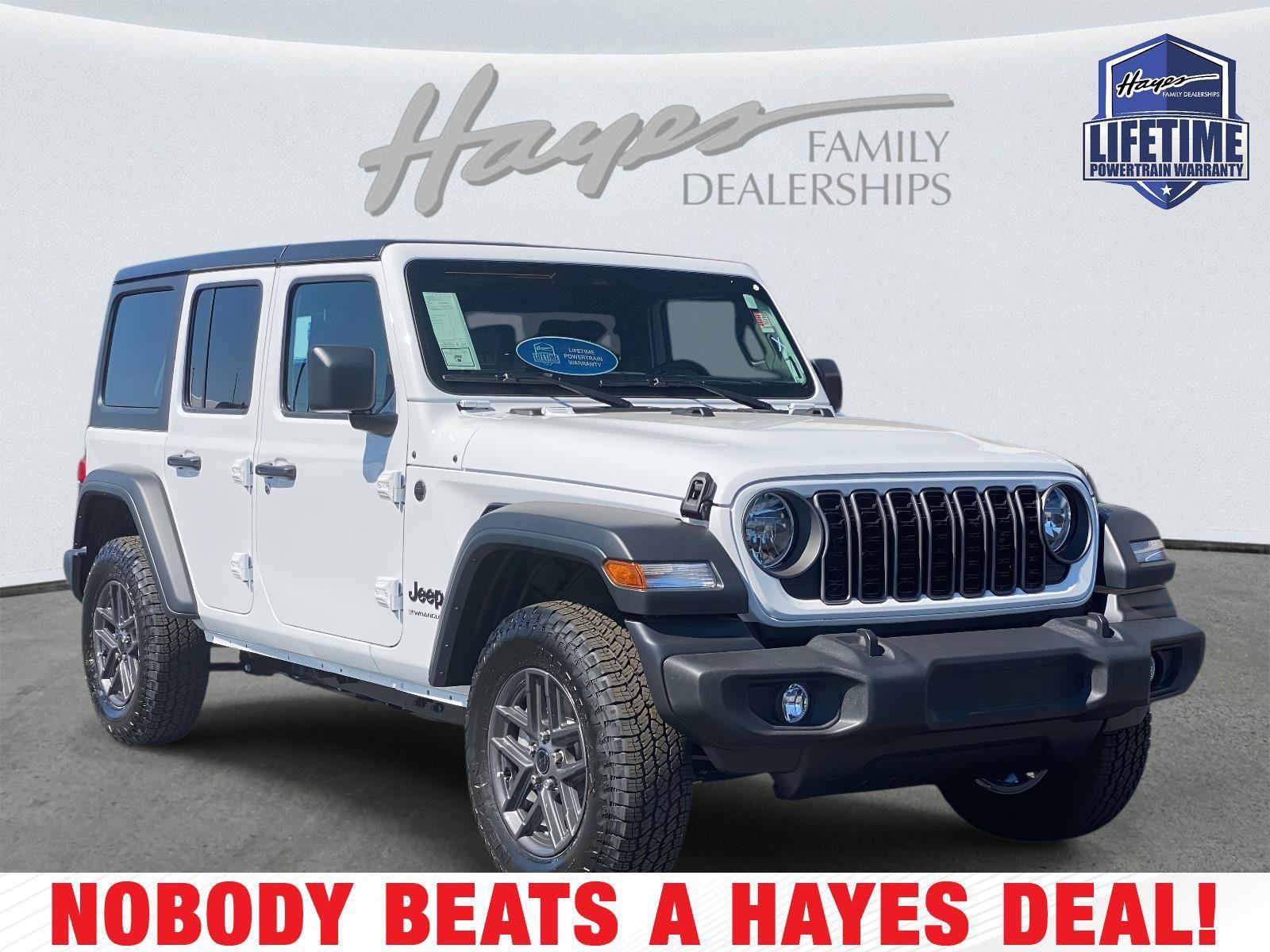 New 2025 Jeep Wrangler Sport S