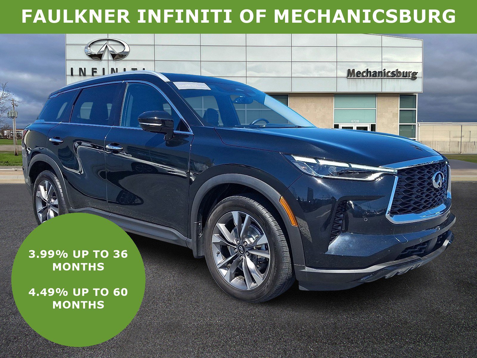 Certified 2023 INFINITI QX60 Luxe w/ Cargo Package