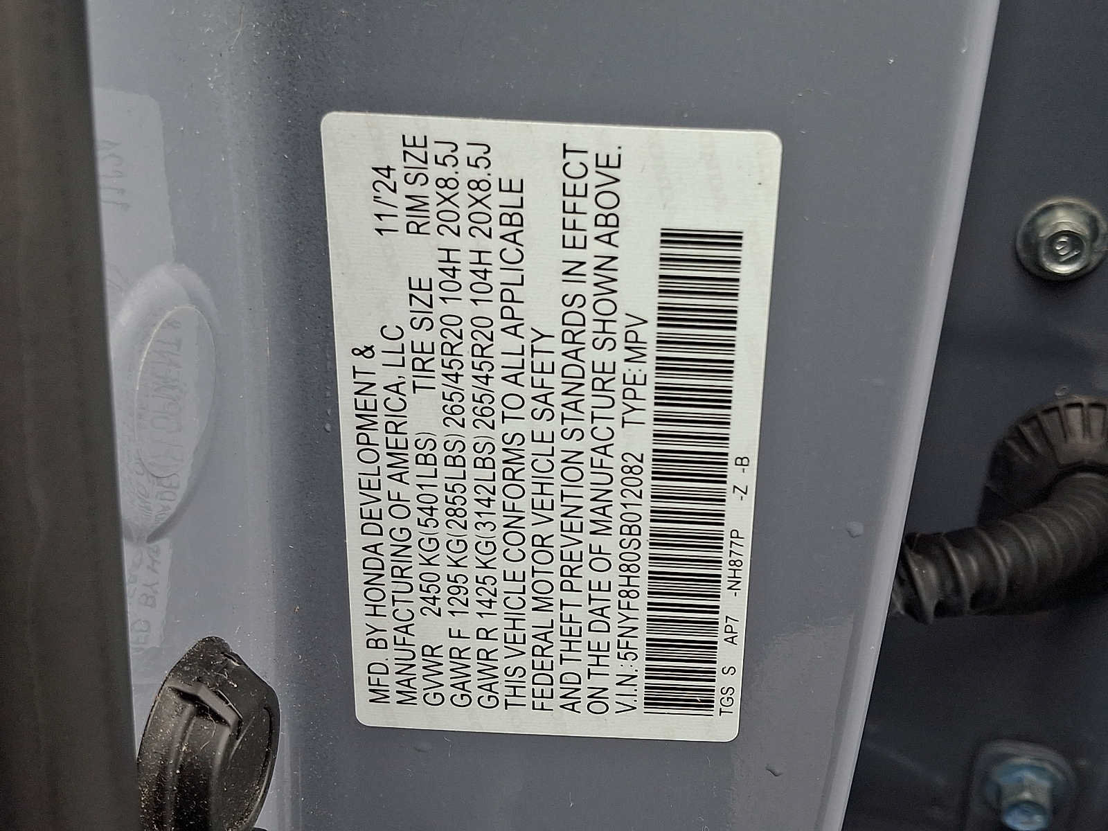 Certified 2025 Honda Passport Black Edition image 27