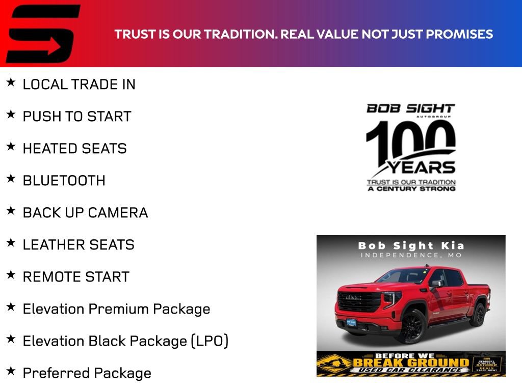 Used 2022 GMC Sierra 1500 Elevation w/ Elevation Premium Package AWD/4WD image 2