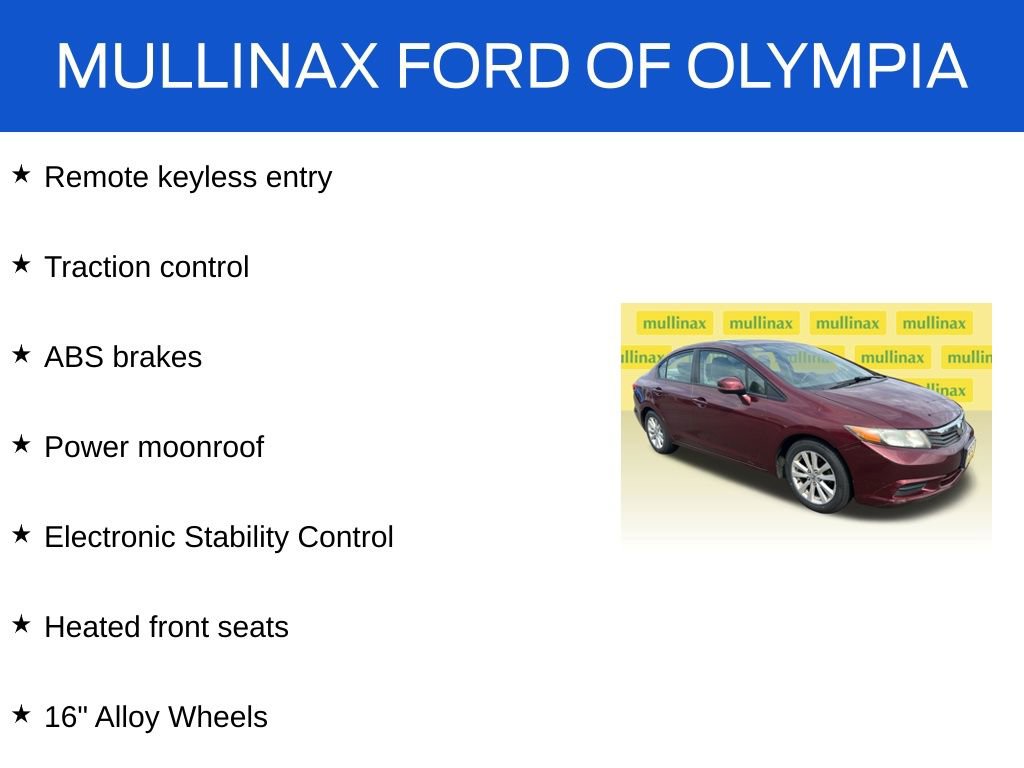 Used 2012 Honda Civic EX-L image 16