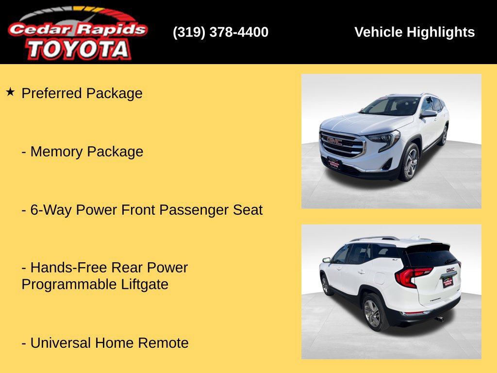 Used 2019 GMC Terrain SLT w/ Preferred Package AWD/4WD image 21