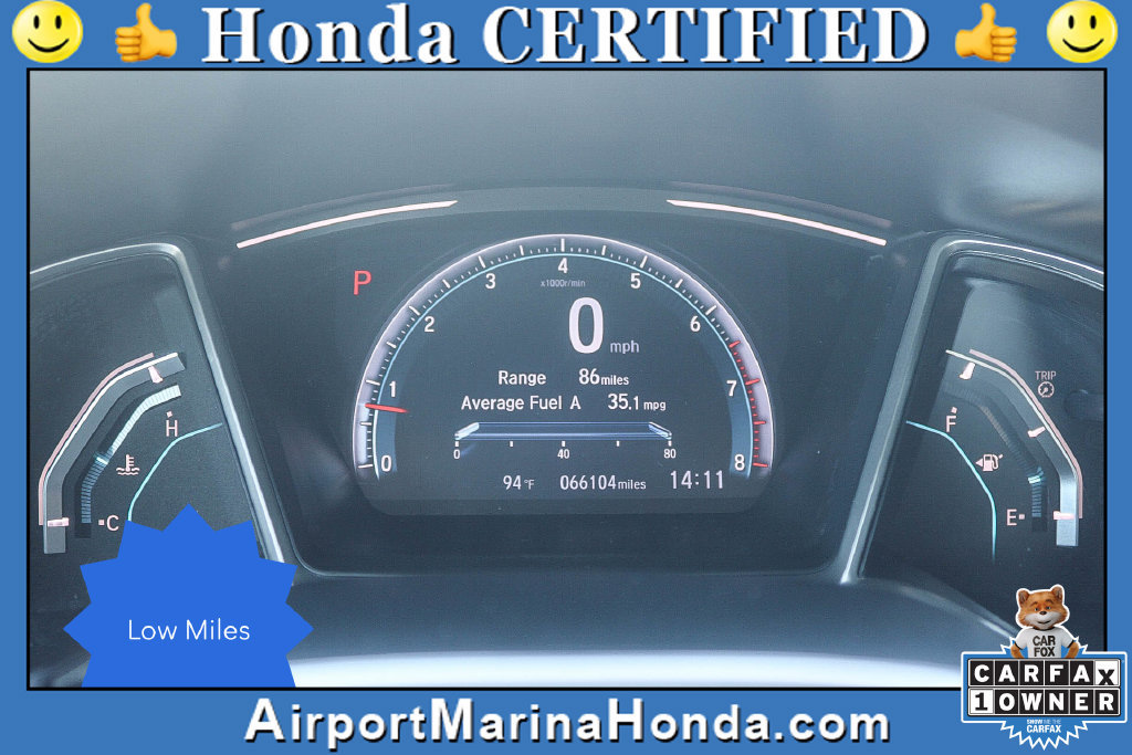 Certified 2021 Honda Civic EX-L image 28