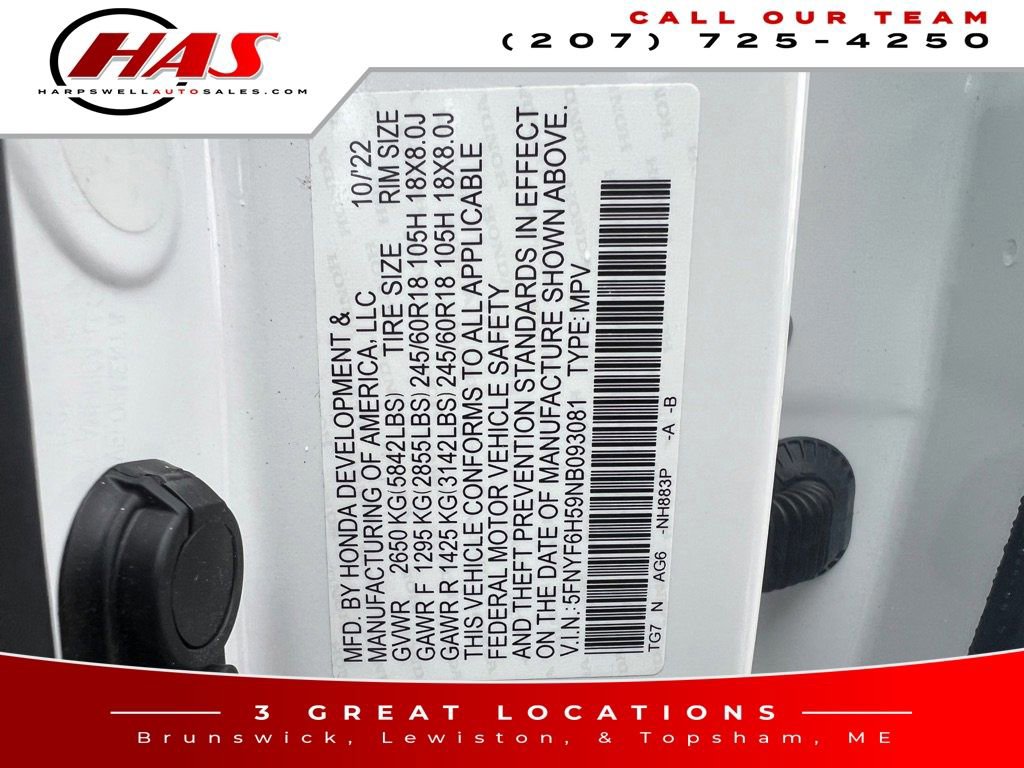 Used 2022 Honda Pilot EX-L image 17