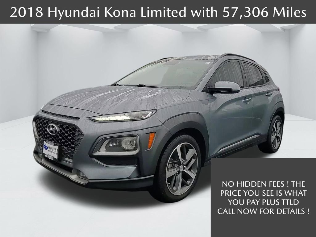 Used 2018 Hyundai Kona Limited