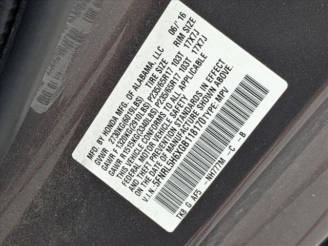Used 2016 Honda Odyssey EX-L image 15