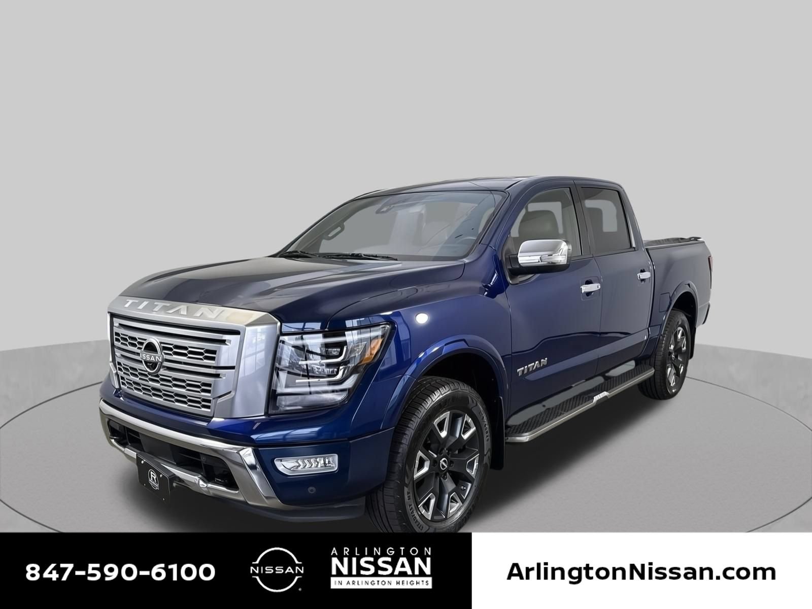 Used 2023 Nissan Titan Platinum Reserve w/ Off Road Protection Package AWD/4WD image 1