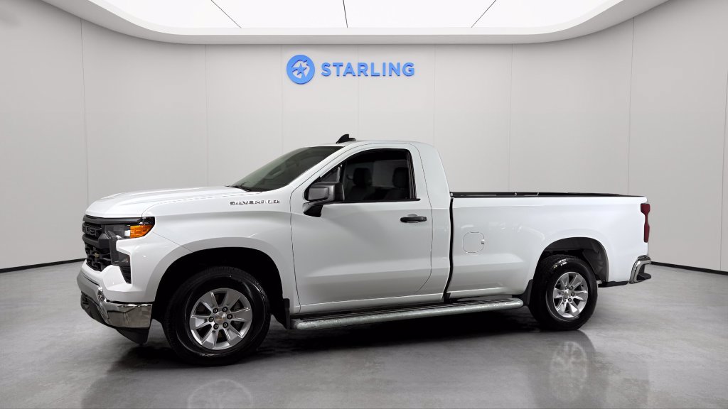 Certified 2025 Chevrolet Silverado 1500 W/T RWD image 8
