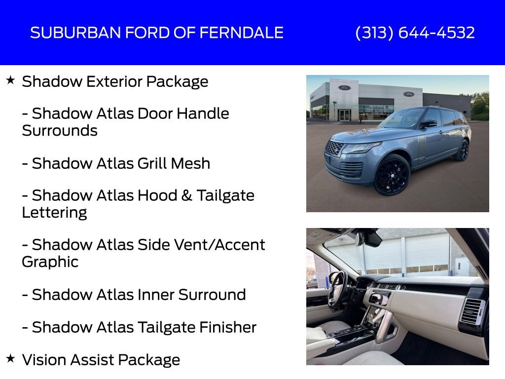 Used 2018 Land Rover Range Rover Long Wheelbase Supercharged image 8