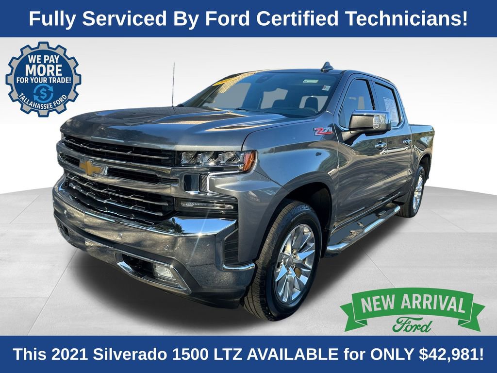 Used 2021 Chevrolet Silverado 1500 LTZ w/ LTZ Premium Package 360° Tour