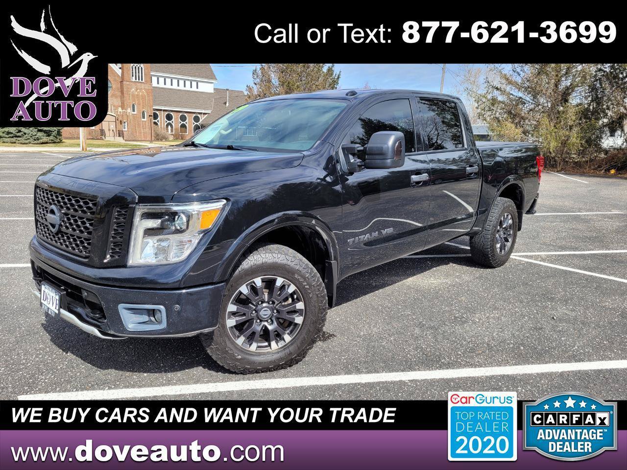 Used 2019 Nissan Titan PRO-4X w/ Pro-4x Utility Package AWD/4WD video 1