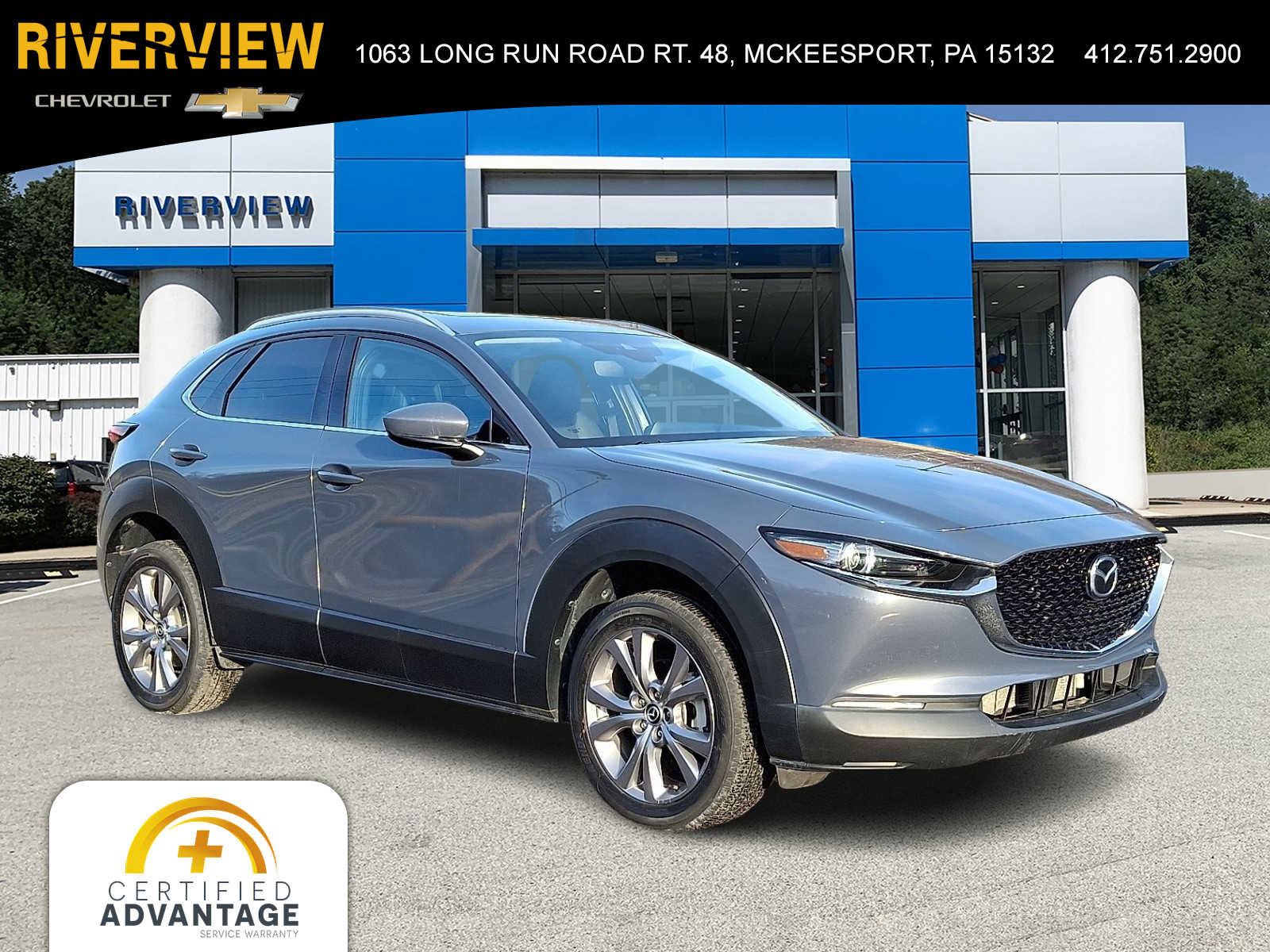 Used 2021 MAZDA CX-30 AWD 2.5 S w/ Premium Package video 1