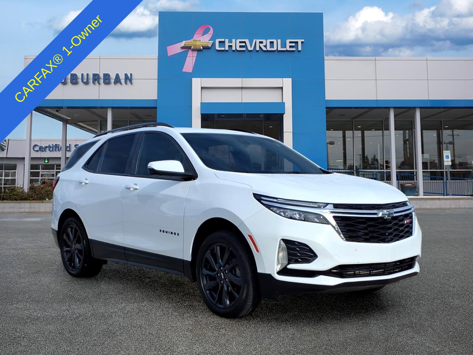 Used 2022 Chevrolet Equinox RS w/ RS Leather Package AWD/4WD image 3