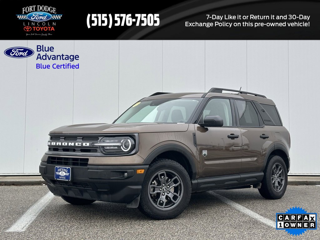 Certified 2022 Ford Bronco Sport Big Bend w/ Convenience Package
