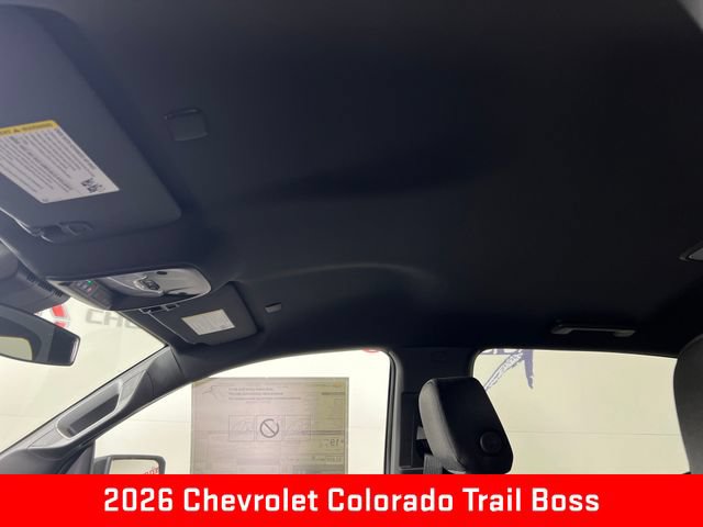 New 2026 Chevrolet Colorado Trail Boss AWD/4WD image 21