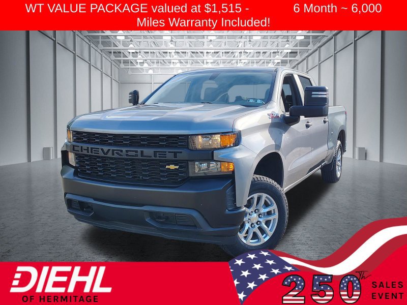 Certified 2021 Chevrolet Silverado 1500 W/T w/ WT Value Package