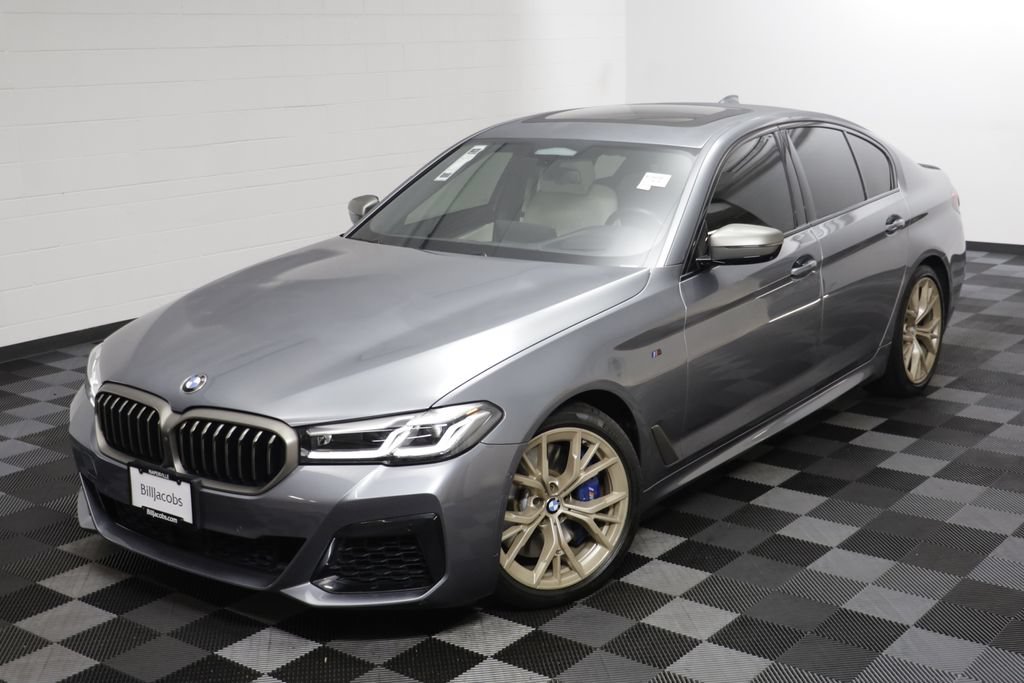 Used 2021 BMW M550i xDrive AWD/4WD image 2