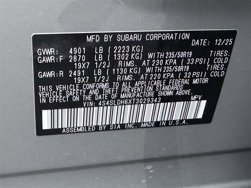 New 2026 Subaru Forester Sport image 25