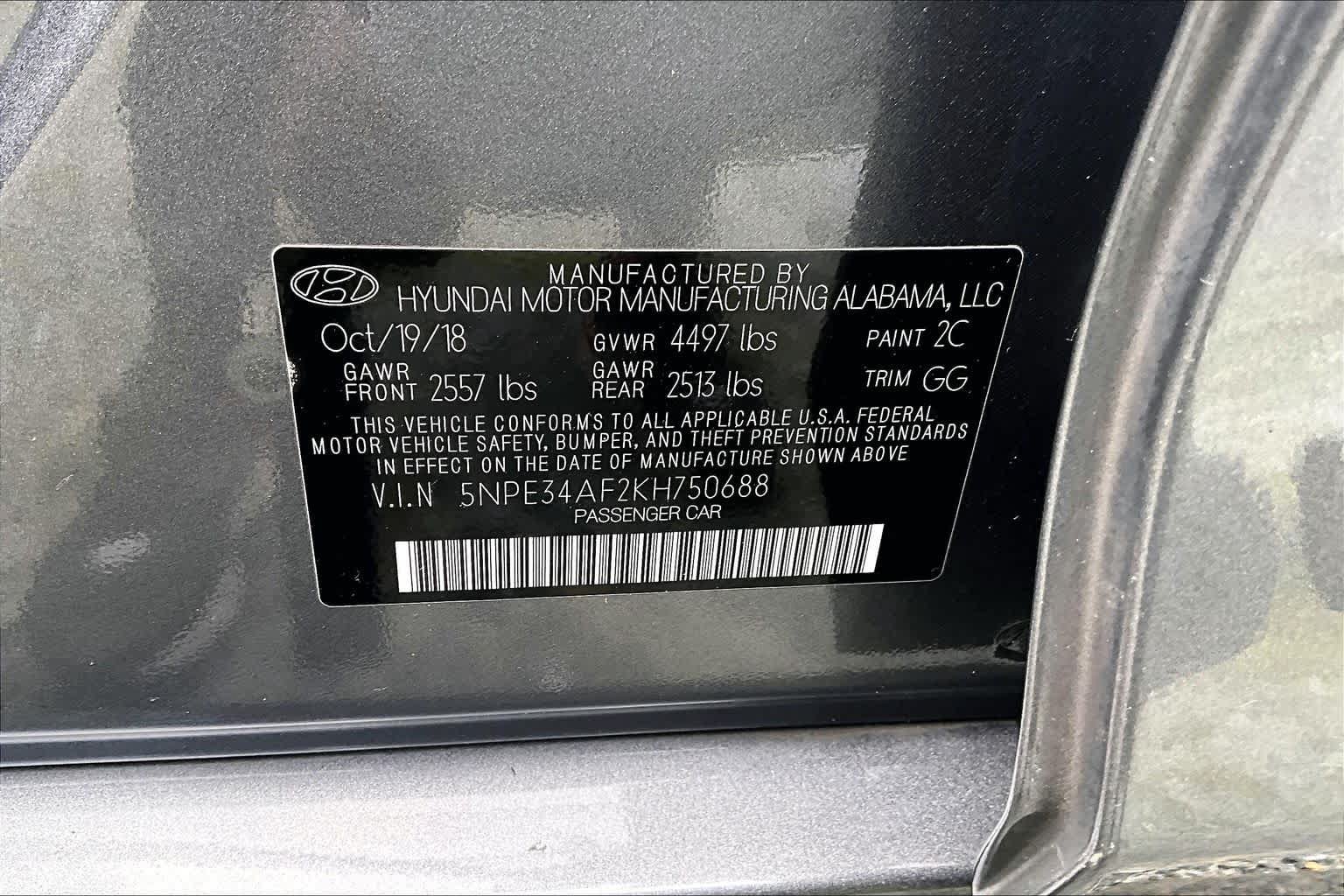 Used 2019 Hyundai Sonata Limited w/ Ultimate Package 04 FWD image 34