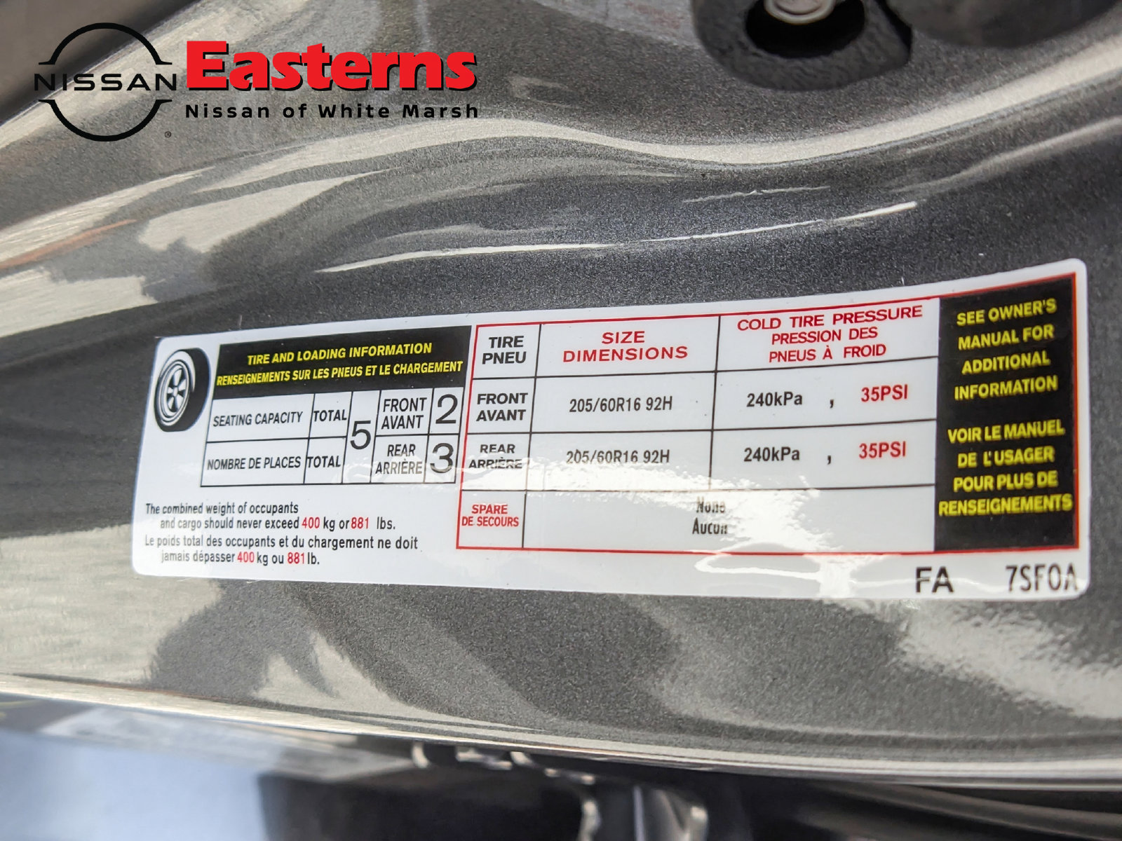 New 2027 Nissan Sentra S FWD image 27