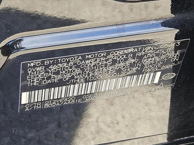 Used 2014 Lexus IS 350 image 24