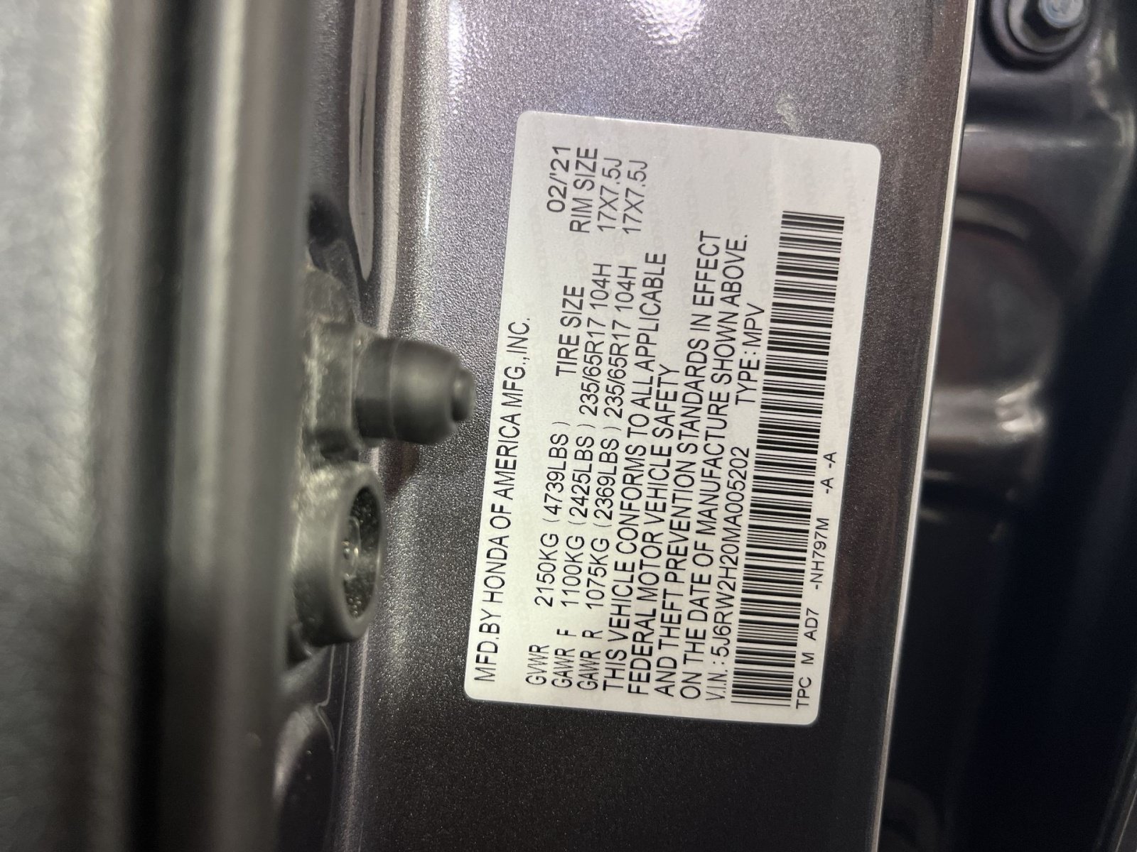 Used 2021 Honda CR-V LX image 28