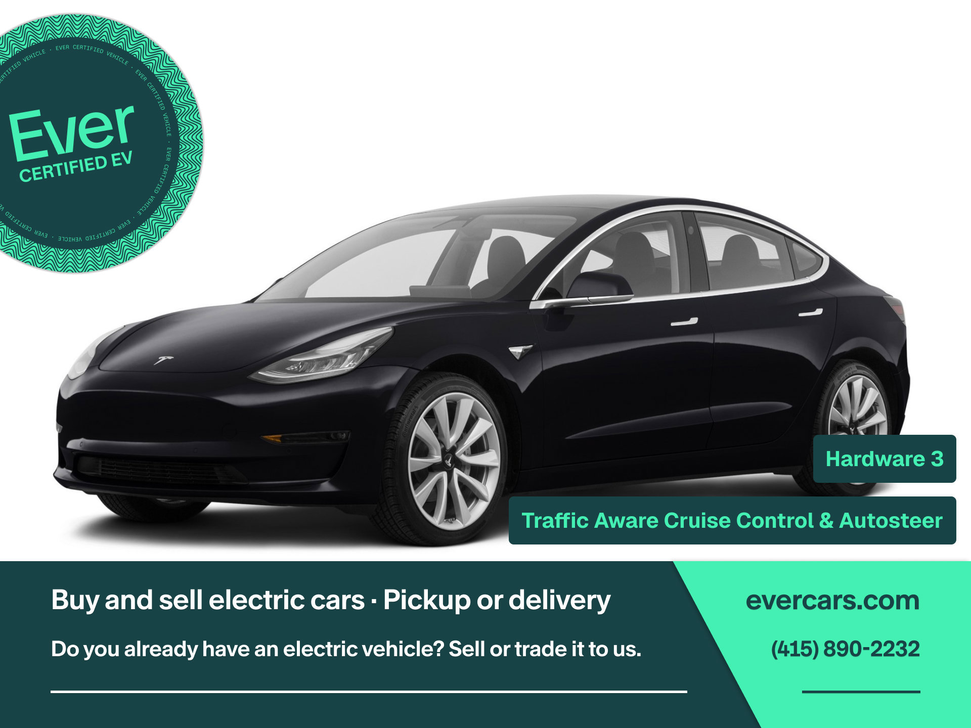 Used 2019 Tesla Model 3 Standard Range Plus
