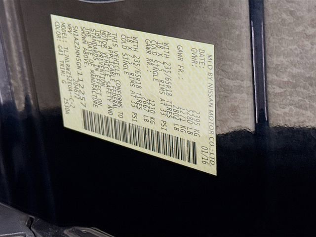 Used 2016 Nissan Murano SL w/ SL Technology Package AWD/4WD image 39