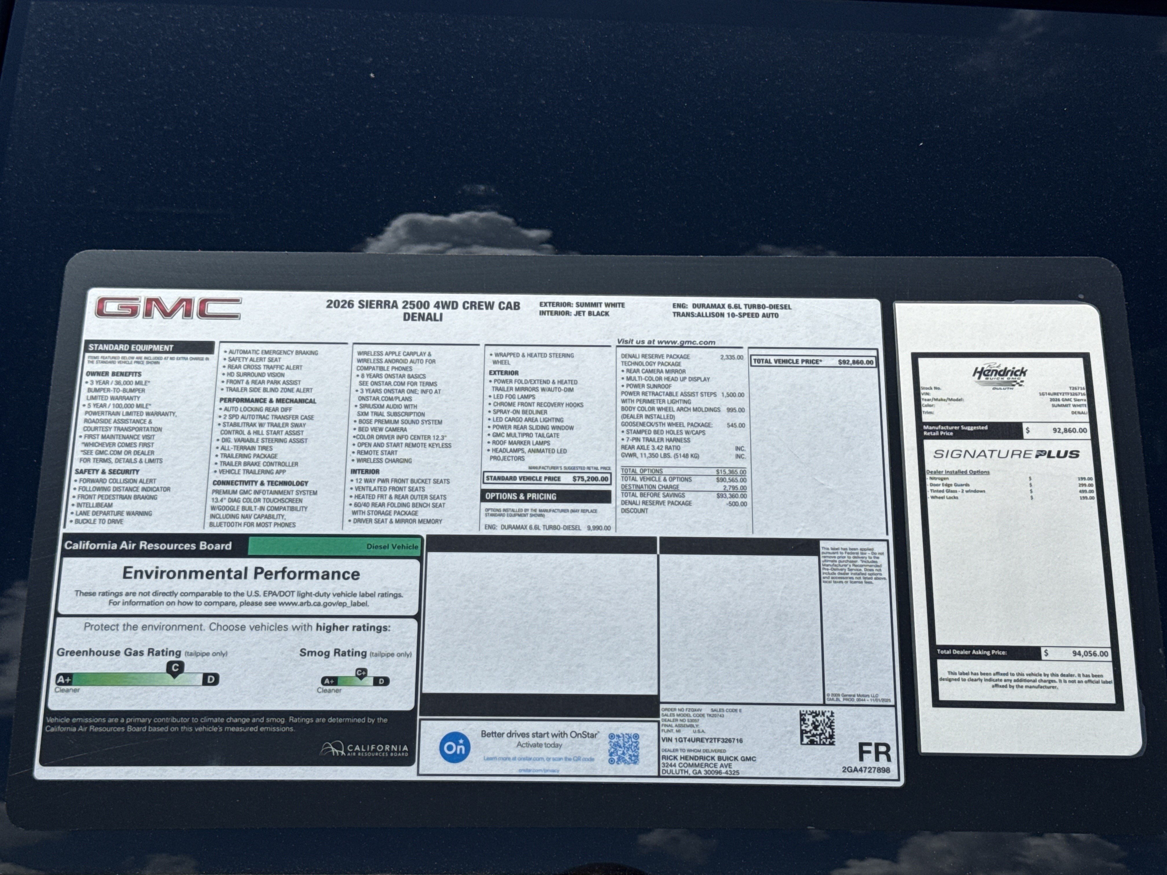 New 2026 GMC Sierra 2500 Denali w/ Denali Reserve Package AWD/4WD image 37